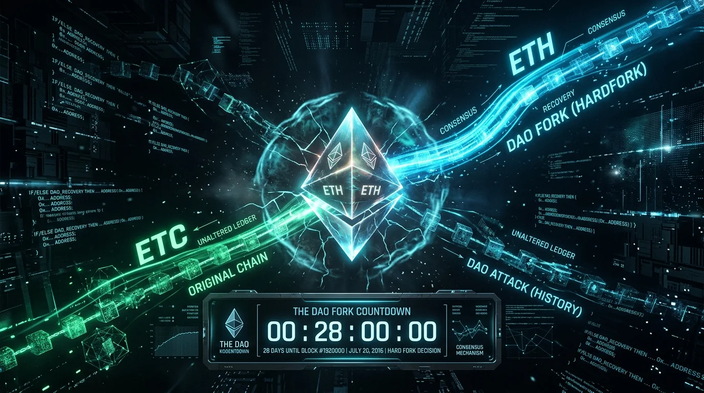 Block 1,920,000: The 28-Day DAO Hack That Shattered 'Code is Law' and Birthed Ethereum Classic