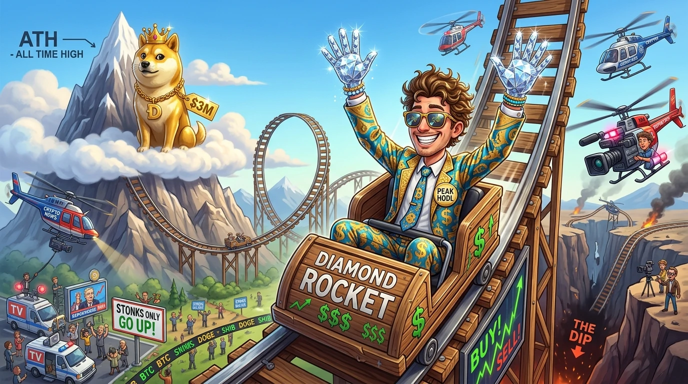 The Dogecoin Millionaire: Glauber Contessoto's $3M Diamond Hands and the Brutal Rollercoaster