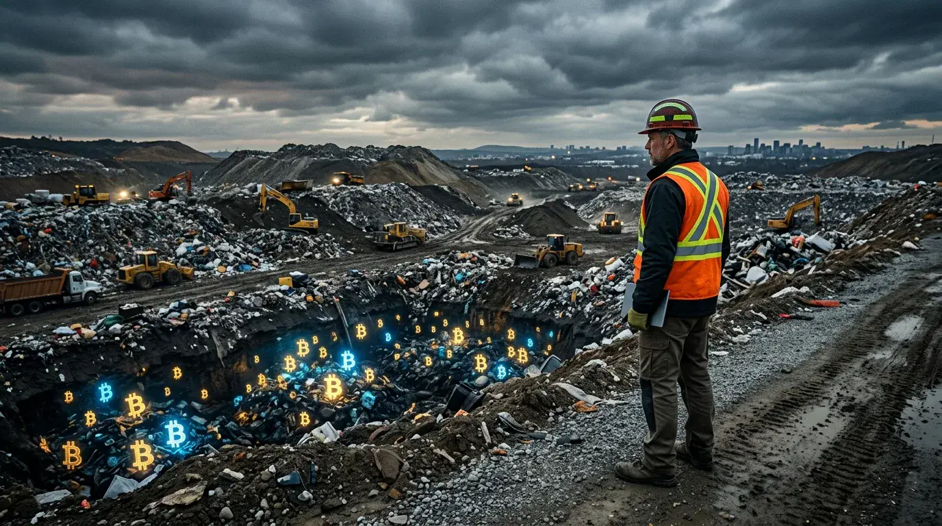 Buried in the Landfill: The 8,000 Bitcoins Tragedy of James Howells