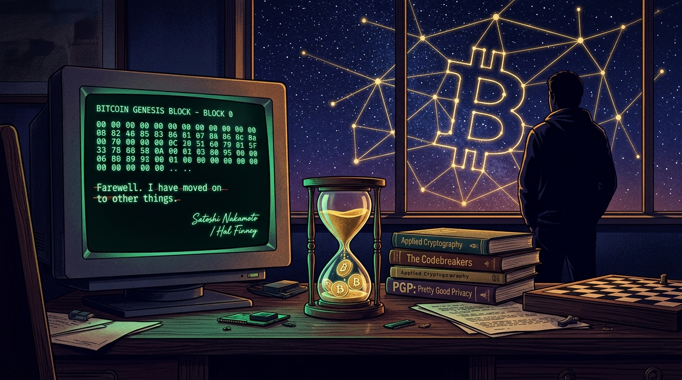 1.1 Million Sleeping Bitcoins & The Final Goodbye: Satoshi Nakamoto's Disappearance and Hal Finney's Cryonaut Legacy