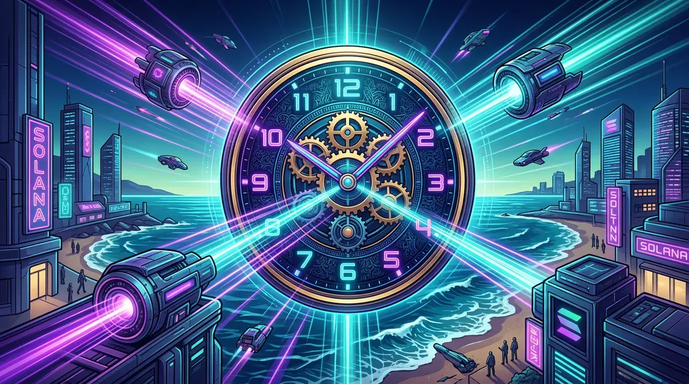 El destello de las 4 de la madrugada: Cómo un ingeniero de Qualcomm puso un reloj en la blockchain