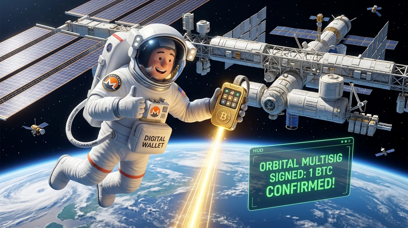 Más allá de la censura terrestre: El cohete de la NASA que llevó un nodo de Bitcoin a la Estación Espacial