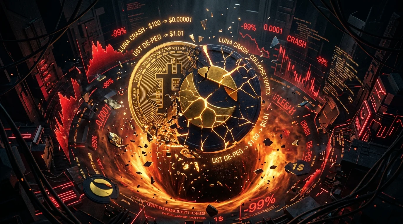 The $45B Death Spiral: How Anchor's 20% Mirage and Algorithmic Arbitrage Torched Terra-LUNA